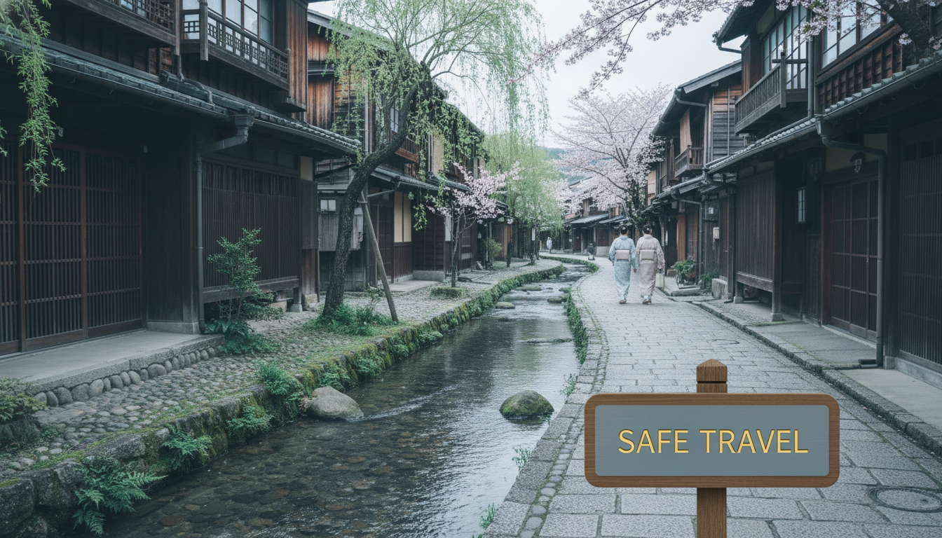 지진 위험과 인파를 피해 여유롭게 즐기는 2026년 5월 일본 소도시 여행의 평화로운 풍경