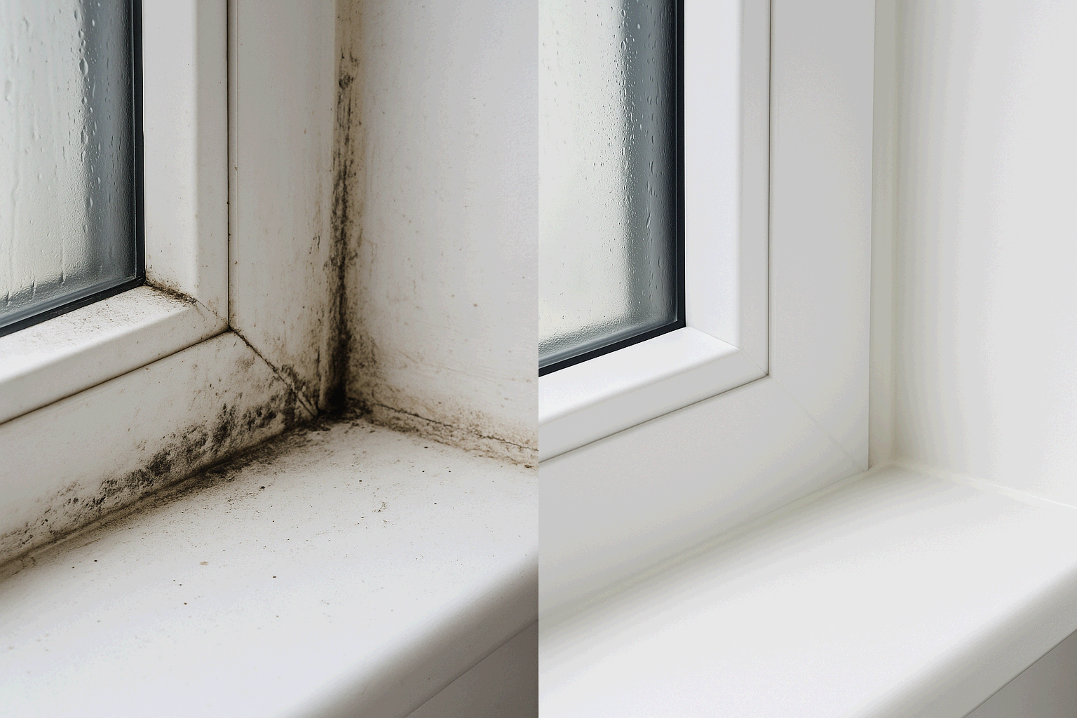창틀 속 곰팡이 문제와 생활환경 청결 관리법