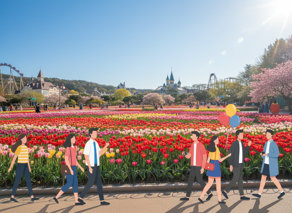 2026 용인 에버랜드 튤립축제 예약 예매 기간 가격