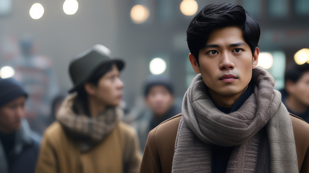 관식의 목도리 모습, 박보검의 이미지와 어떤점이