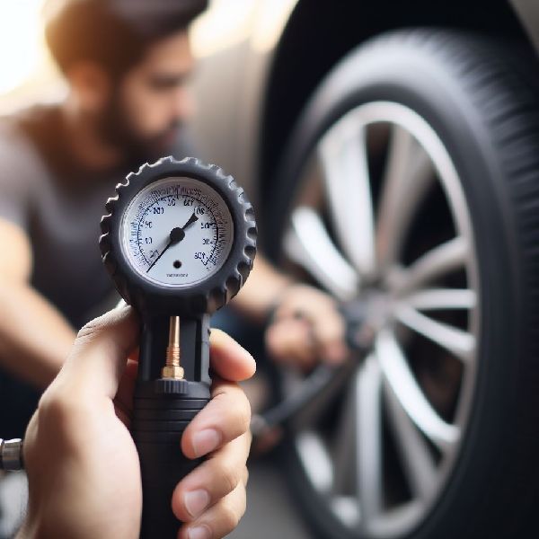 타이어공기압점검방법