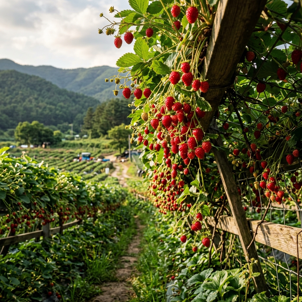 5월 제철 산딸기
