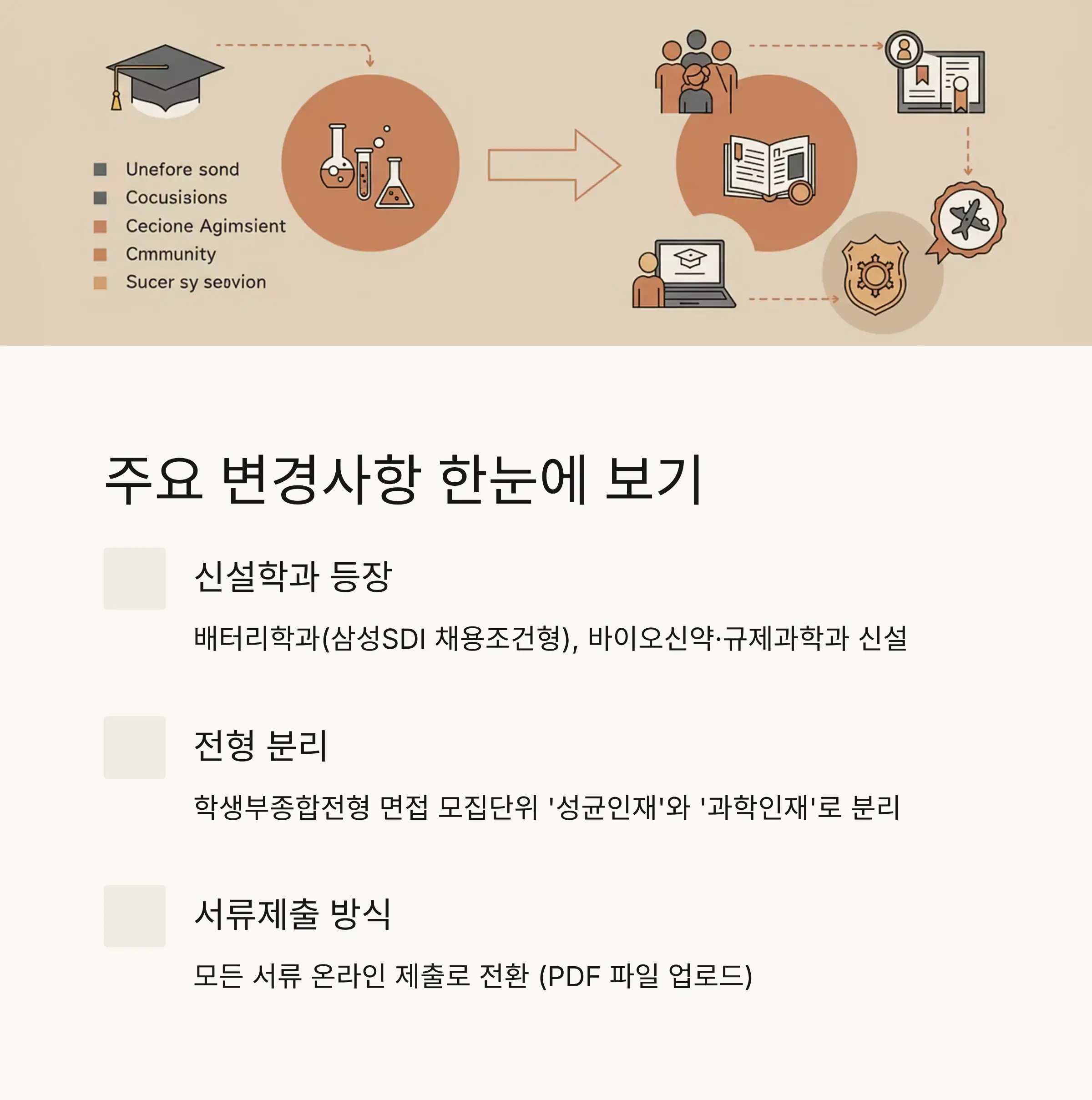 📚 2026학년도 성균관대 수시 모집 주요 변경사항