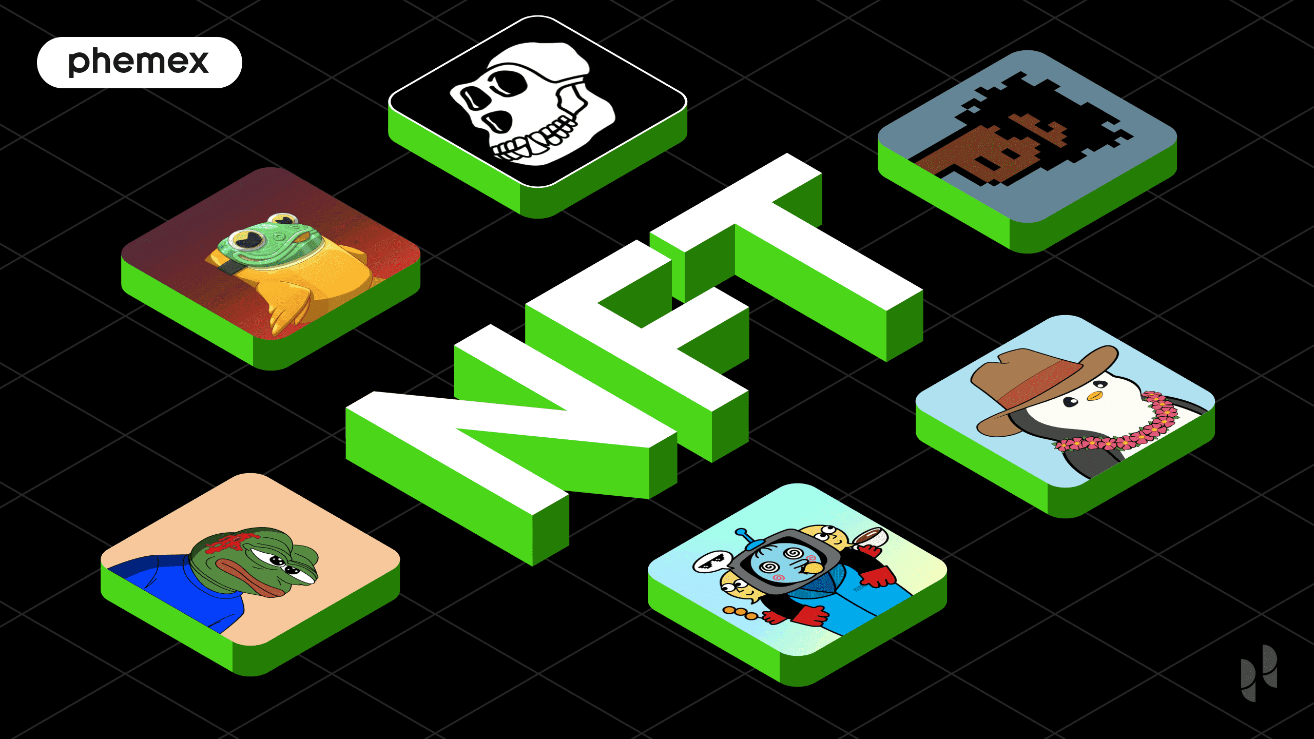 NFT 샘플 안내사진