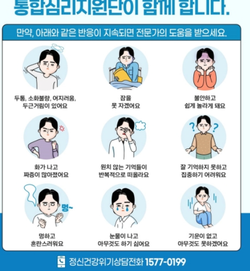 우울증, 트라우마 자가진단법
