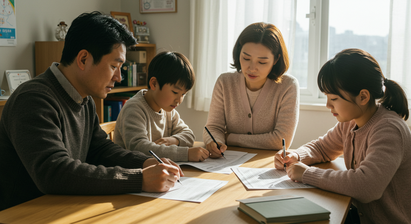 서류준비, 소득분위