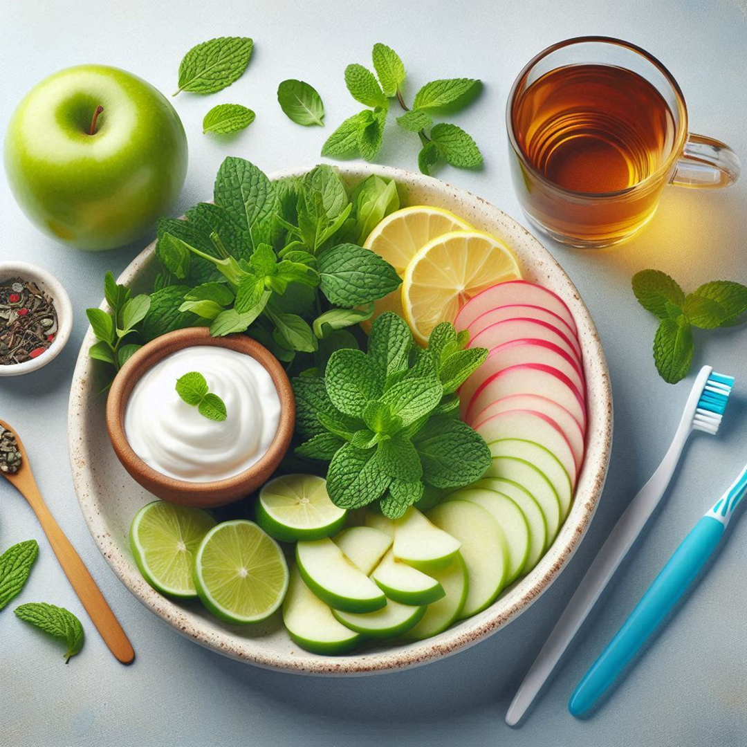 입냄새에 좋은 음식