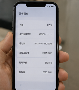 발급 상태