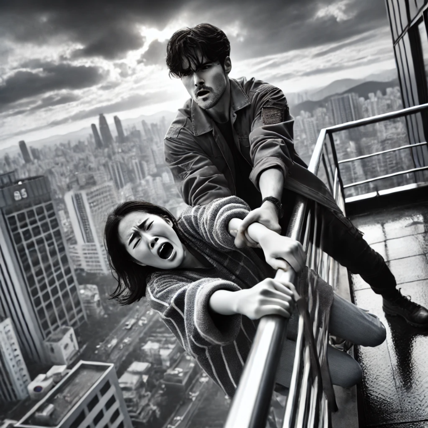 난간에서 어머니를 구해주는 꿈