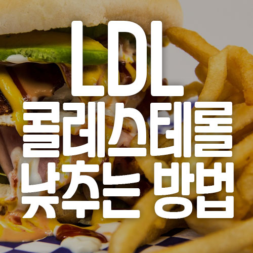 LDL 콜레스테롤 낮추는 방법 및 권장 음식