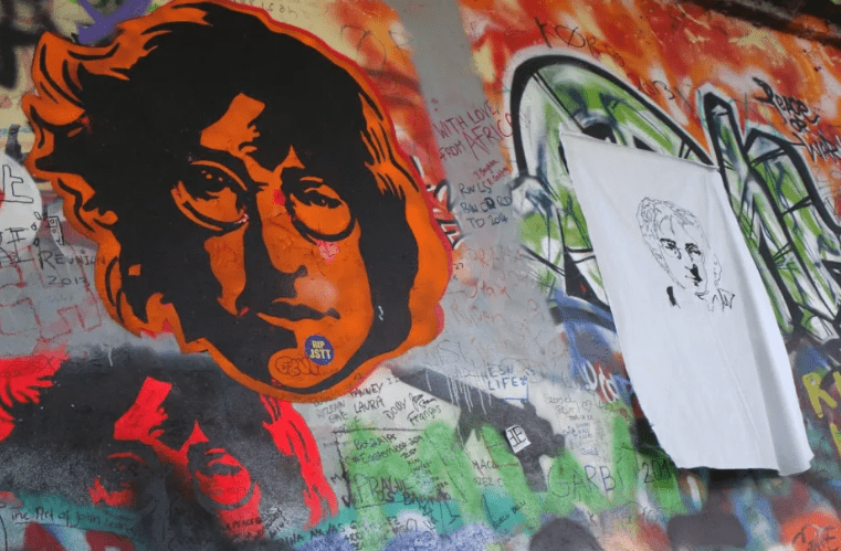 프라하 체코 관광지 추천 존레논 벽