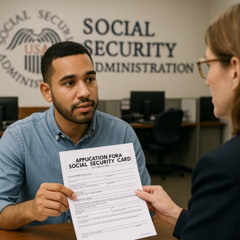 소셜 시큐리티 넘버(SSN) 신청 방법 관련 사진
