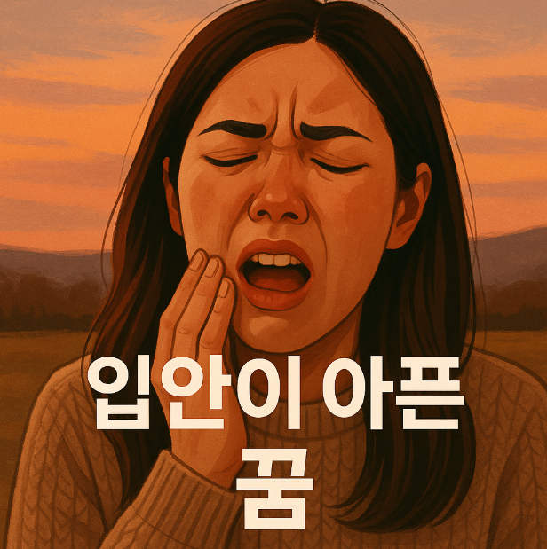 입안이 아픈 꿈