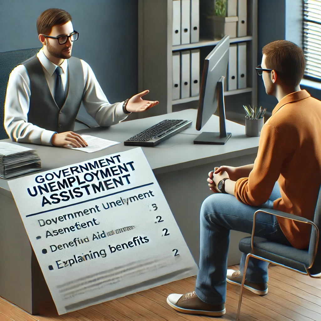 실업급여와 관련된 사진