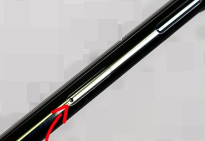 핸드폰옆유심트레이구멍에유심핀넣기