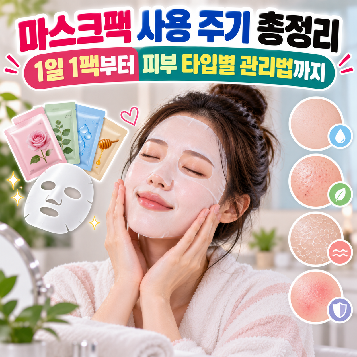 마스크팩 사용 주기