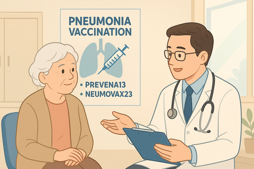 폐렴백신 효능비교 사진