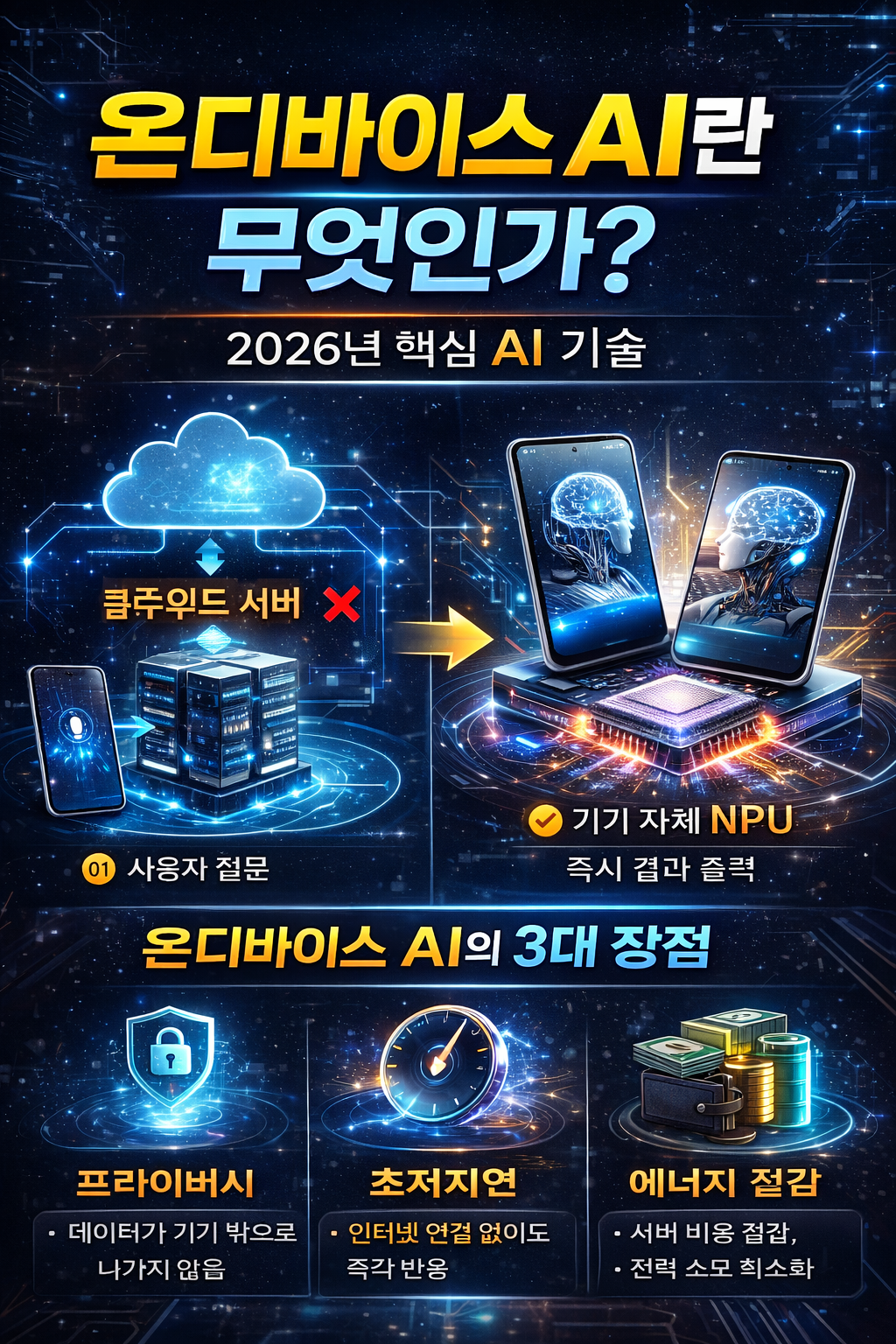 온디바이스 AI의 3대 장점