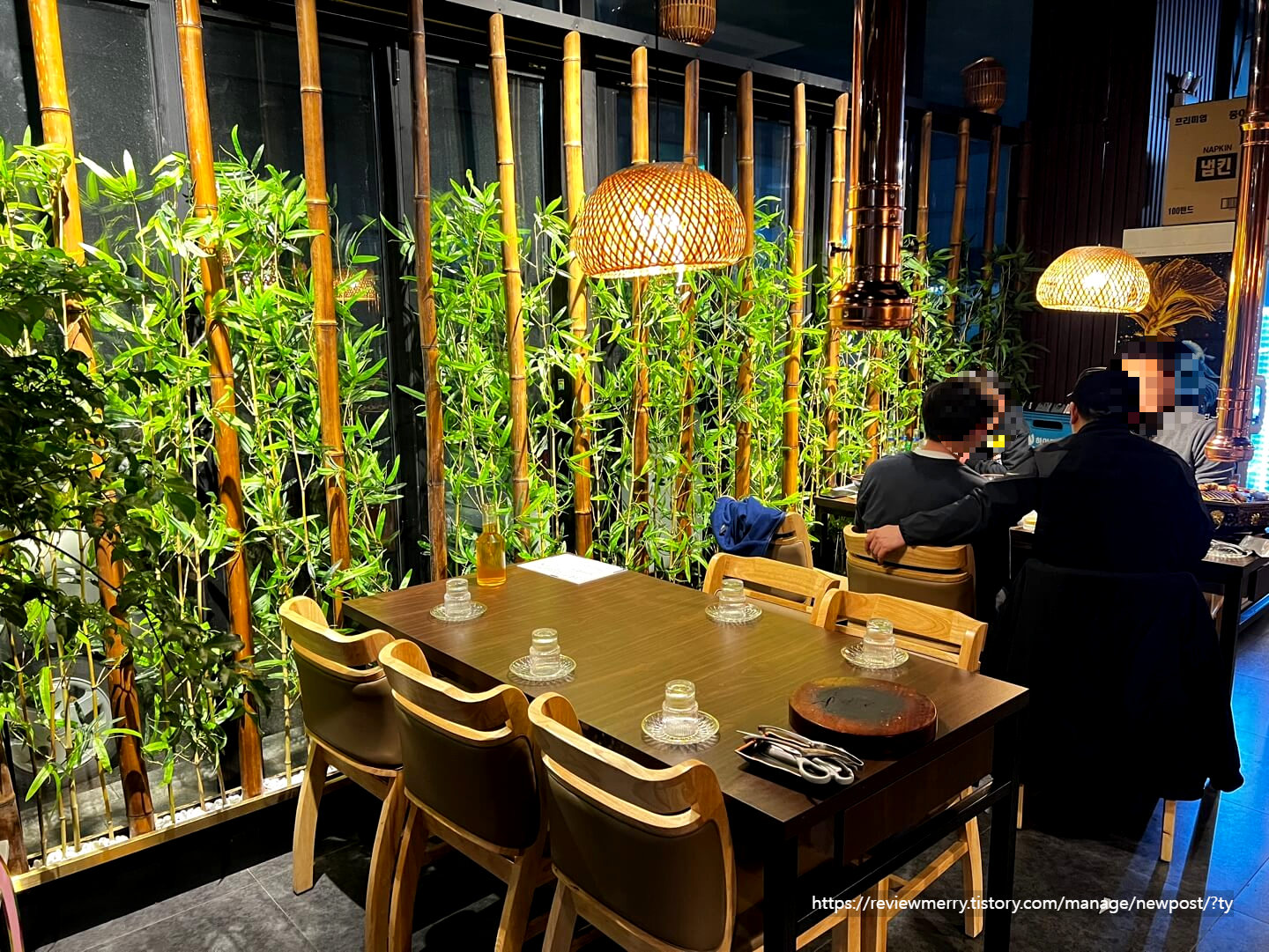 대나무 인테리어 사진