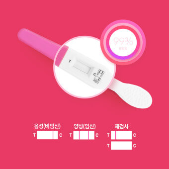 임신진단 테스트기 사용법 사용시기 원리