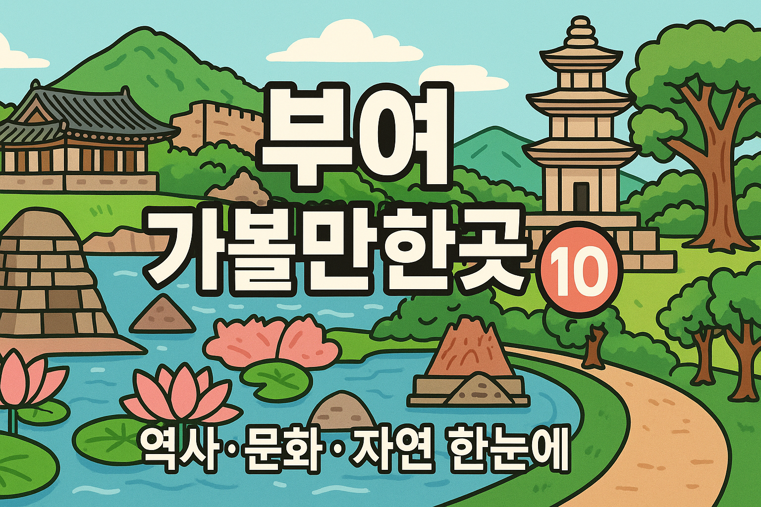 부여 가볼만한곳 베스트10