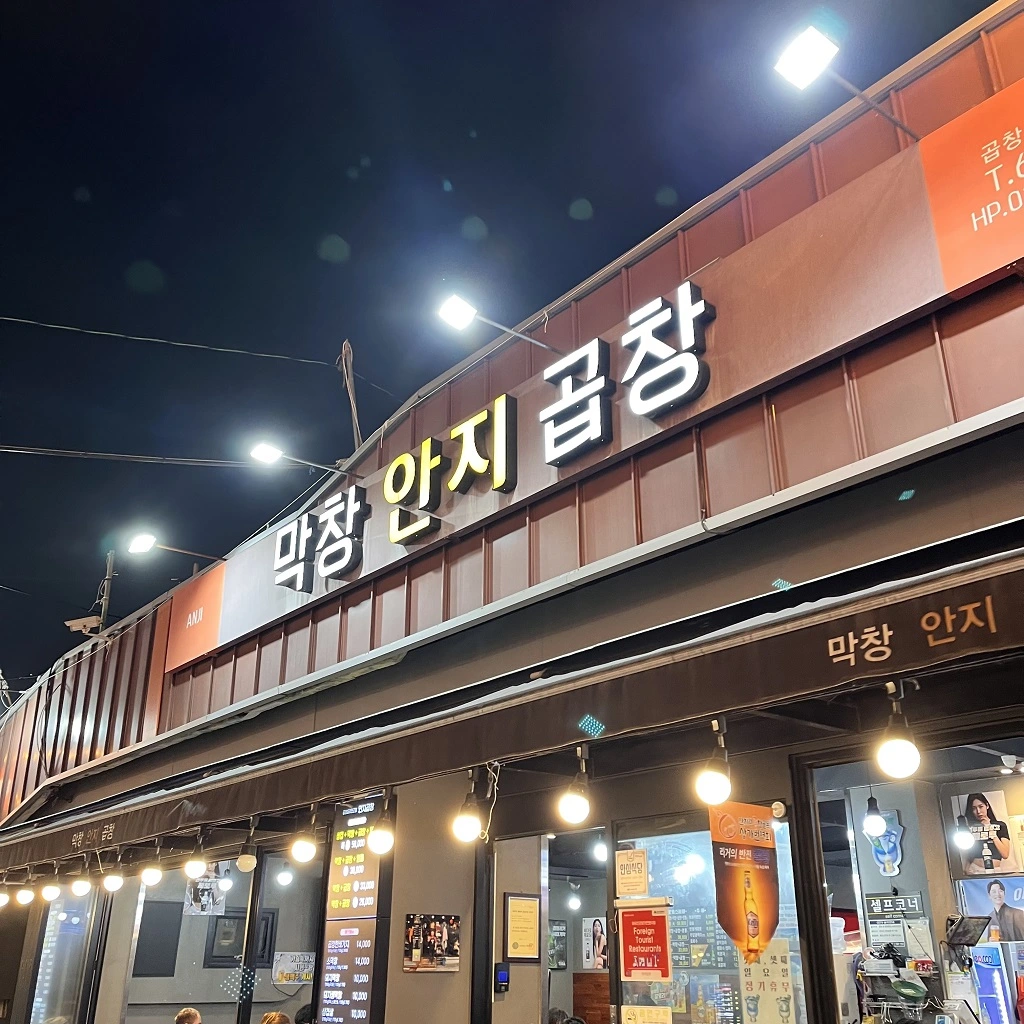 대구-안지곱창막창