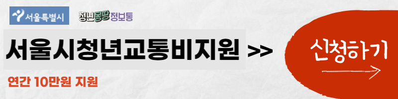 서울시청년교통비지원