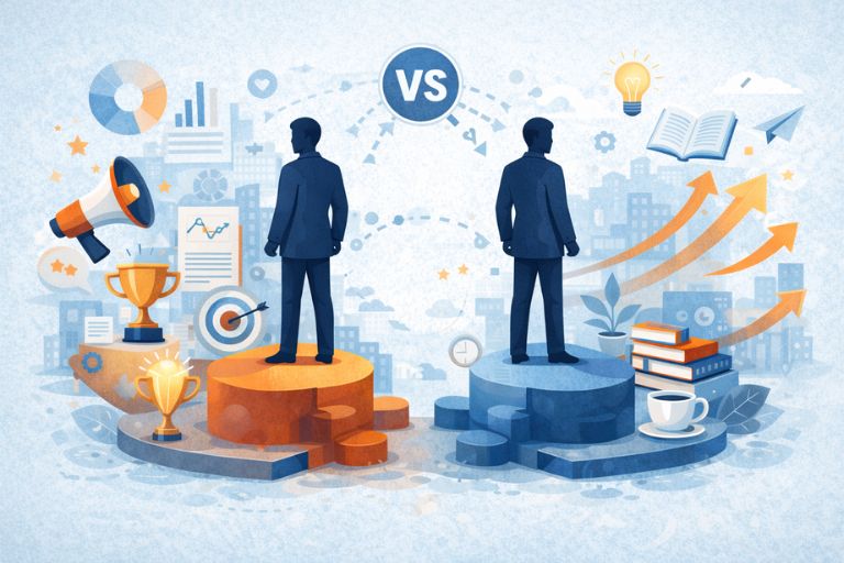 셀프 브랜딩과 개인 PR의 차이 관련 이미지