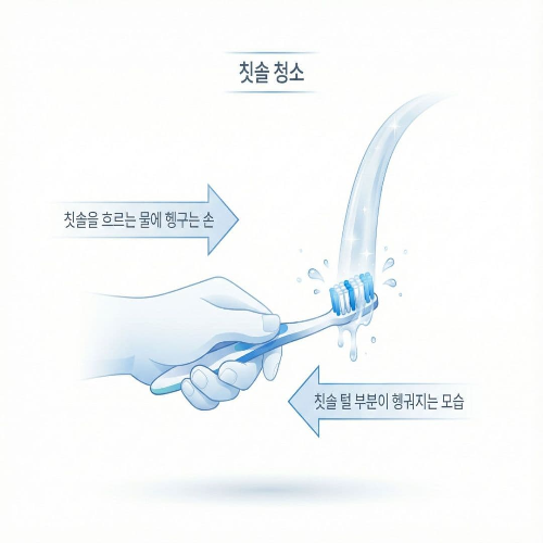 칫솔 보관 및 칫솔걸이 관리, 세균 번식 막는 위생 수칙
