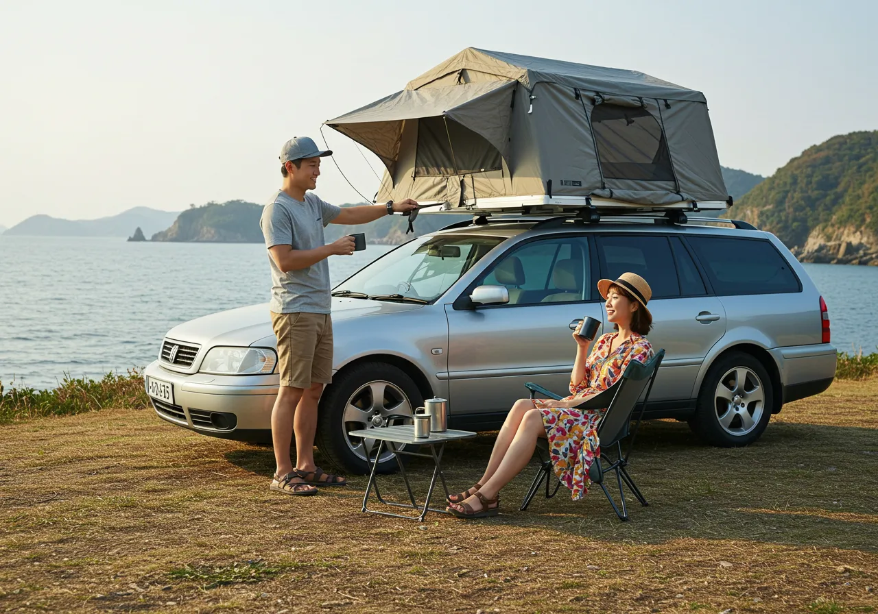 바다 차박 꿀템 & 장비 추천
