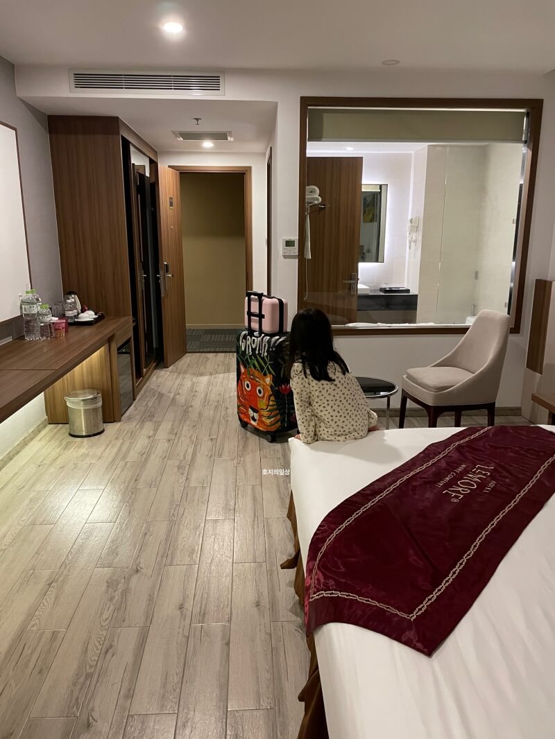 나트랑 르모어 호텔 시내 위치 갑 호텔 - 객실 내부