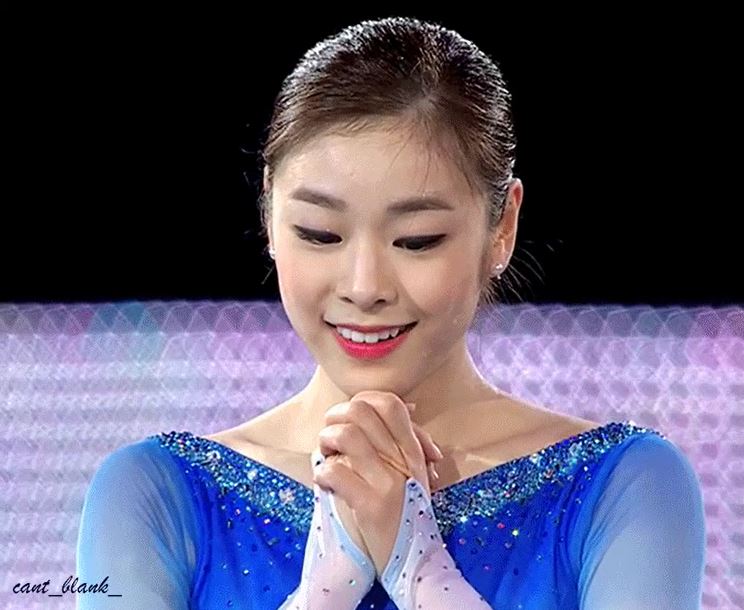 김연아 웃음