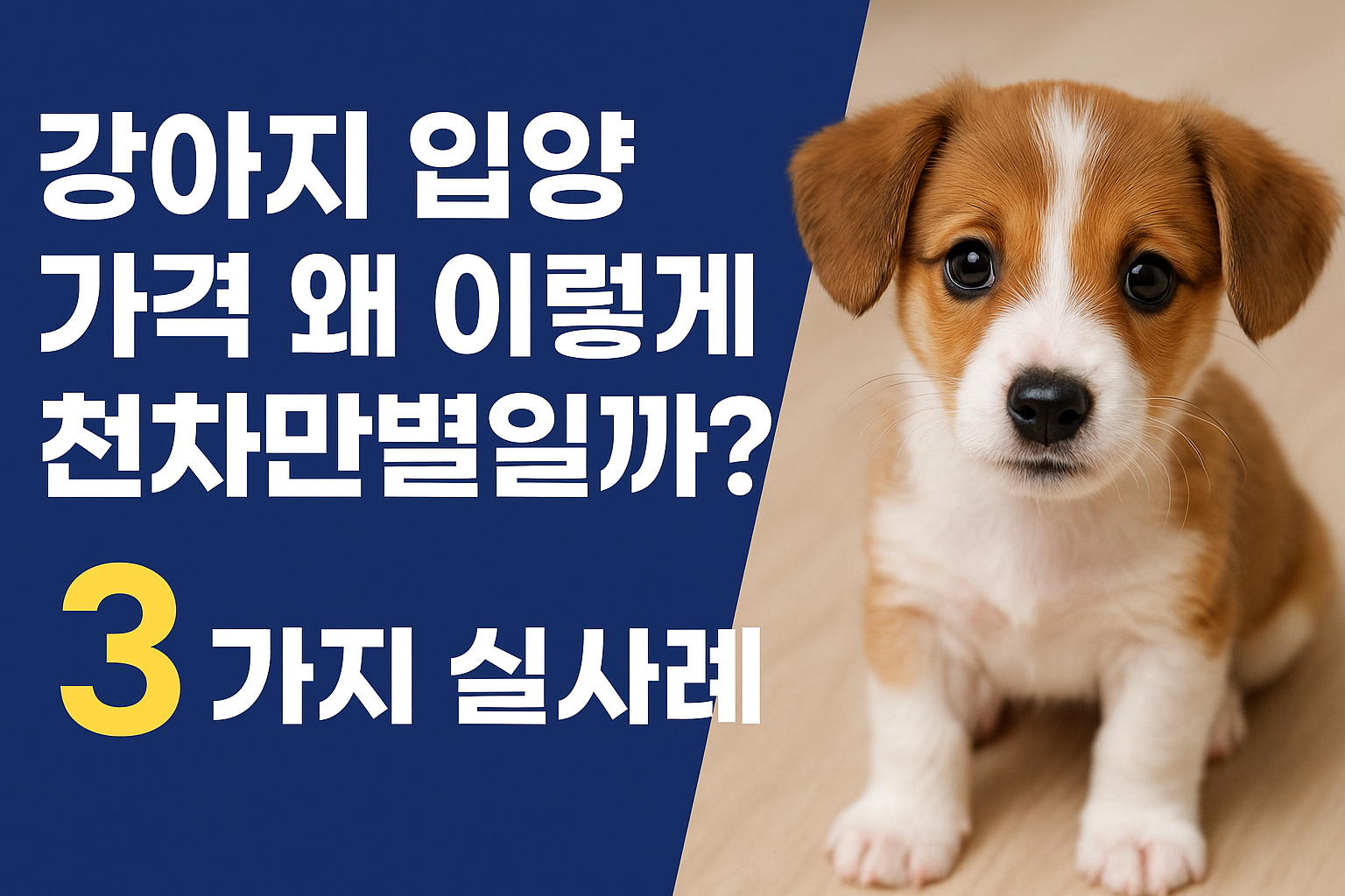강아지 입양