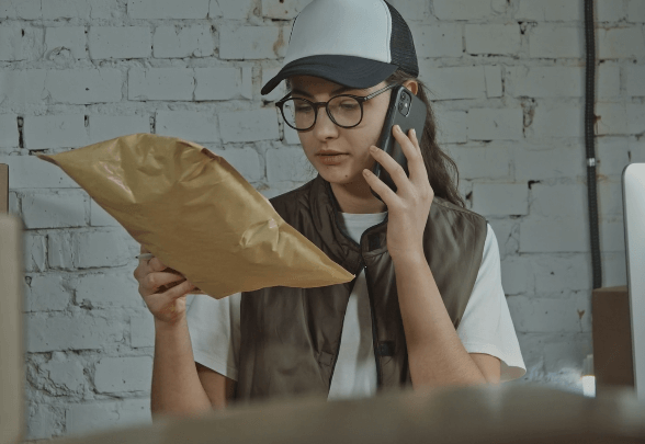 택배-택배기사-전화-체크