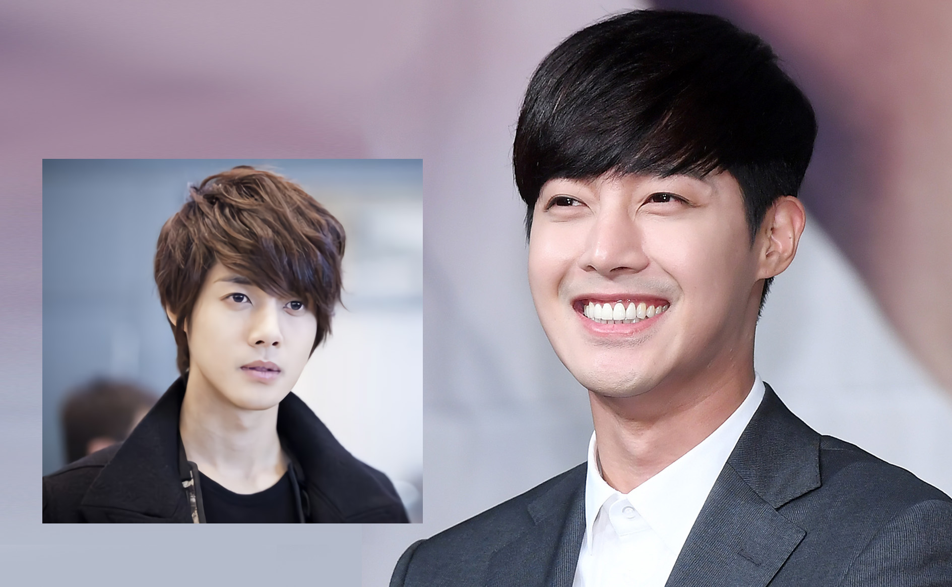 김현중의 과거와 현재 사진