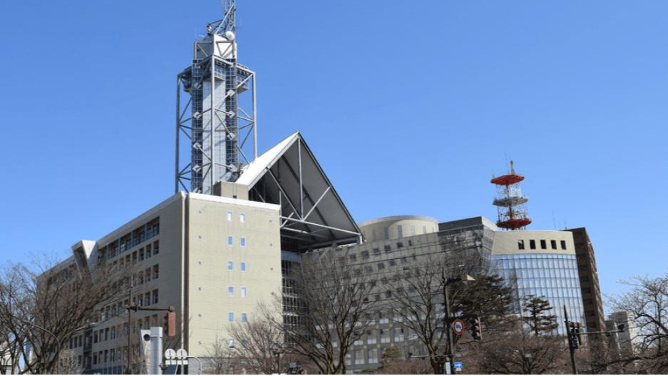 도야마 시청 외관