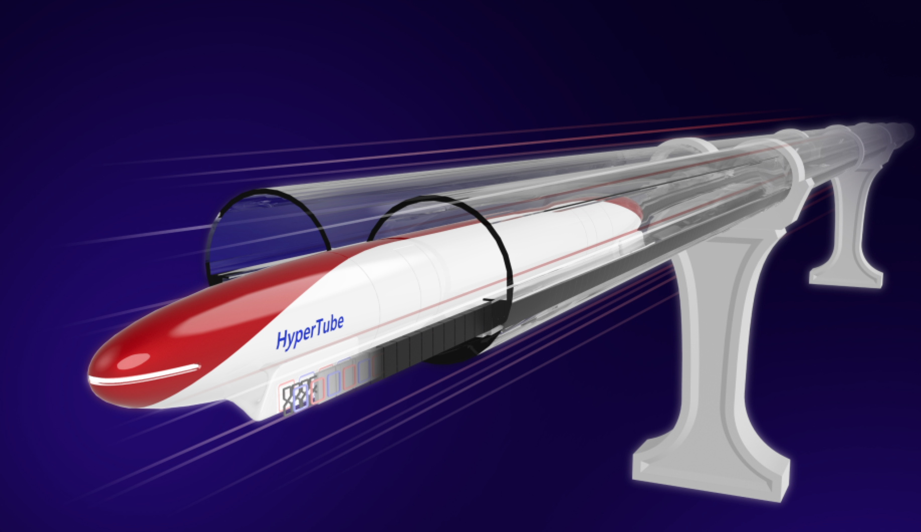 미래형 교통 수단 하이퍼튜브3