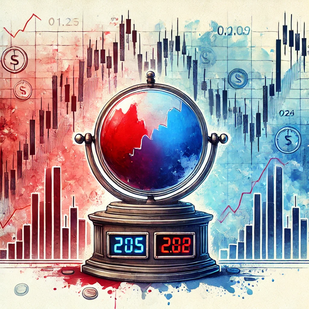 2025년 03월 11일 한국증시를 표현한 이미지