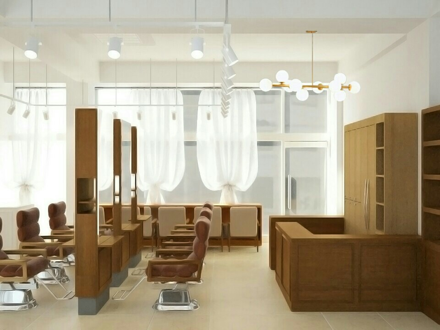 미용실3d디자인