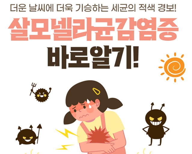 여름철 살모넬라균