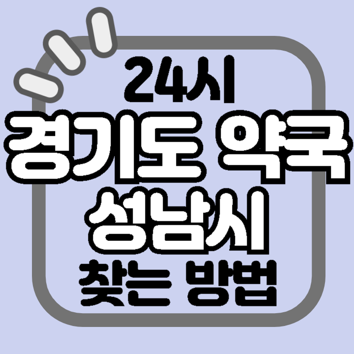 경기도 성남시 분당 수정 중원 24시 야간 주말 공휴일 명절 추석 설 약국 병원 동물병원 찾기