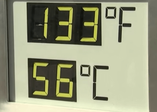 미국 데스밸리 폭염 체험