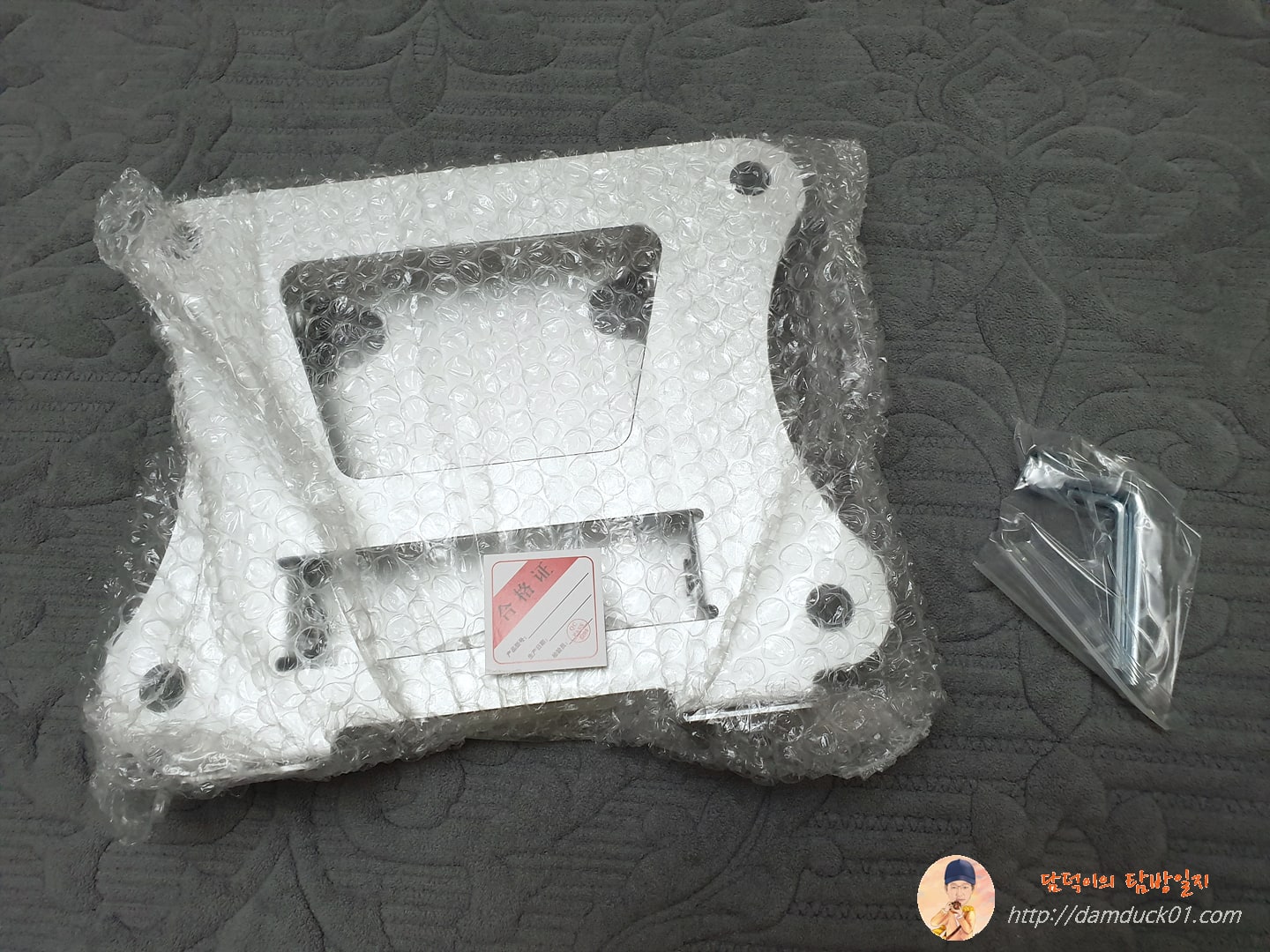 알리익스프레스 MC 515 노트북 거치대 구성품