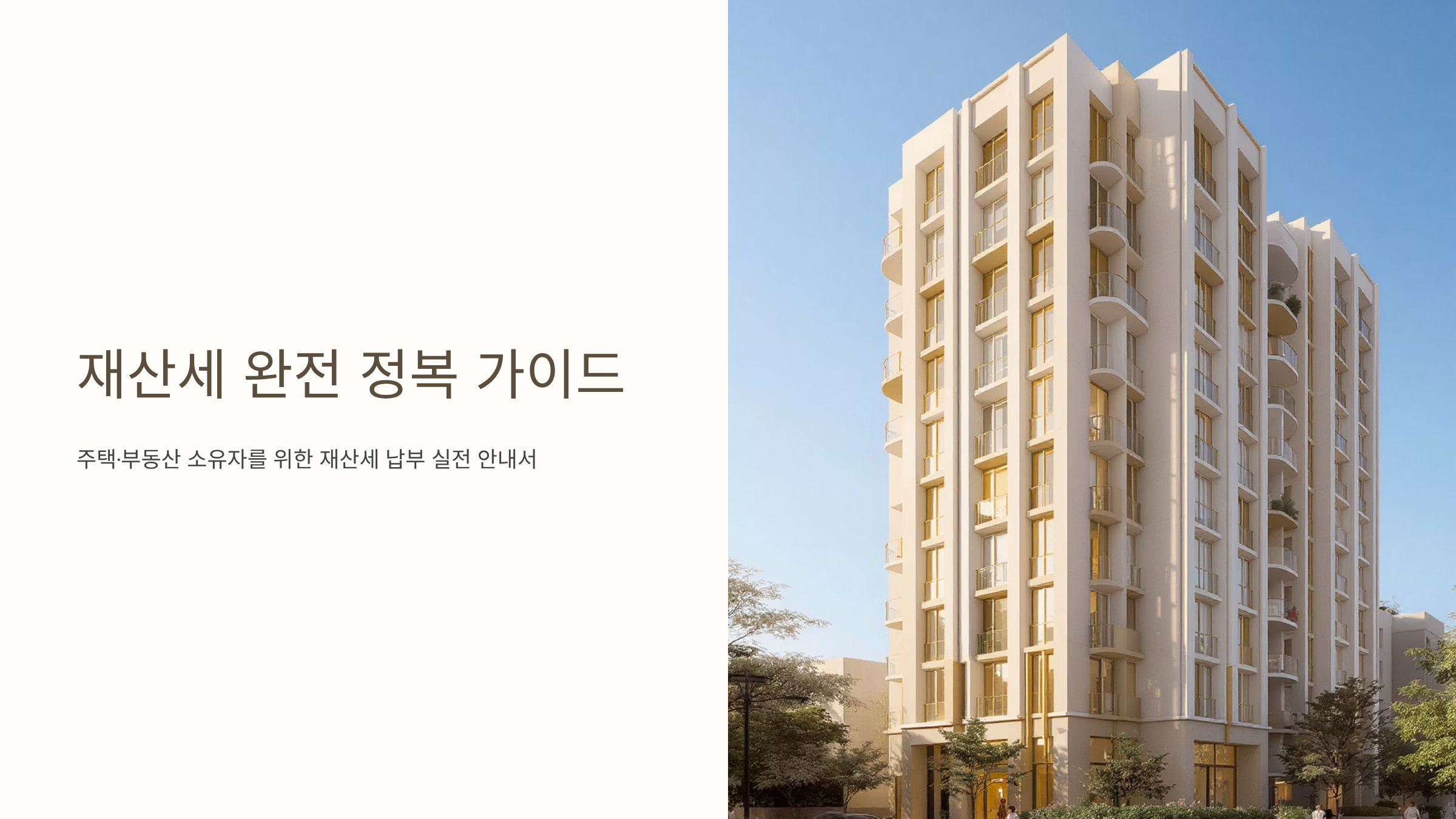 재산세 납부 시기 놓치면 가산세 폭탄, 정확한 기간 총정리