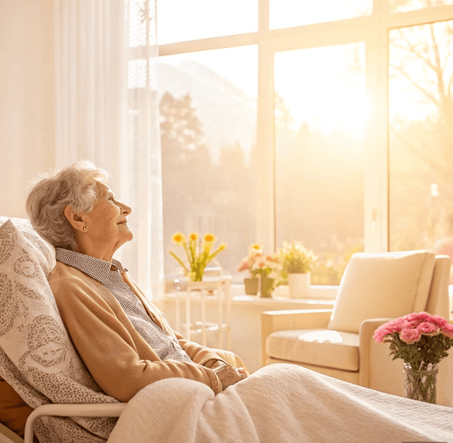 노인의행복한모습