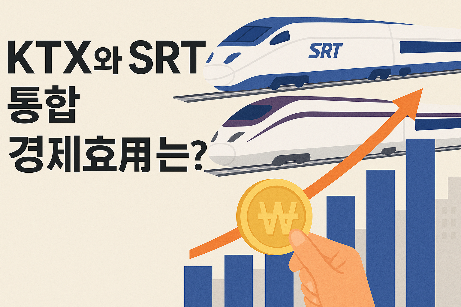 KTX와 SRT 통합, 교통 혁신의 경제효과