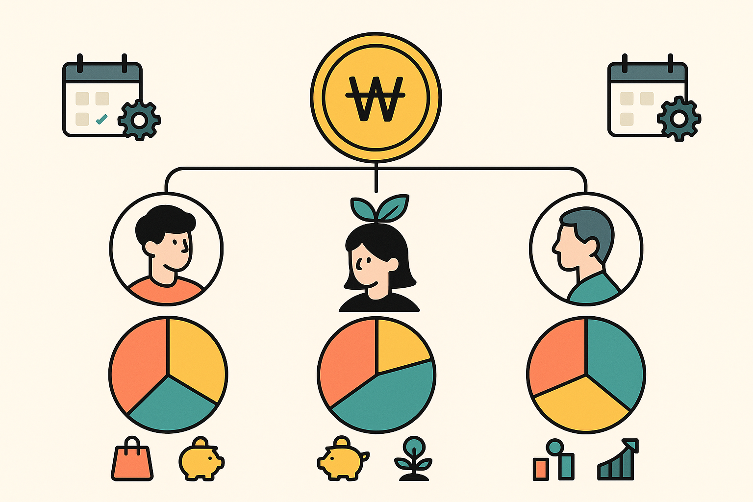 소비·저축·투자 자동 분리: 월급날 3계좌 분배 비율 추천 (20대·30대·40대 버전, 실전 자동이체 가이드)