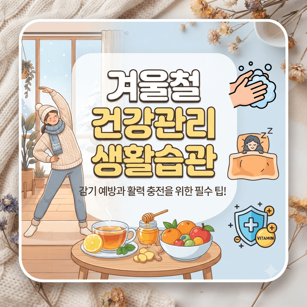 겨울철 건강관리 생활습관