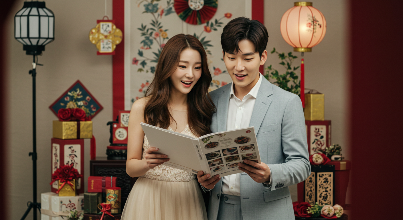 결혼 축하 화환 답례