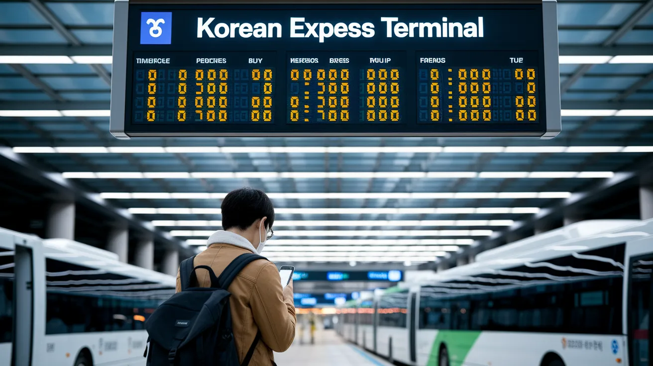 고속버스 시외버스 실시간 시간표 조회 티켓 예매 방법